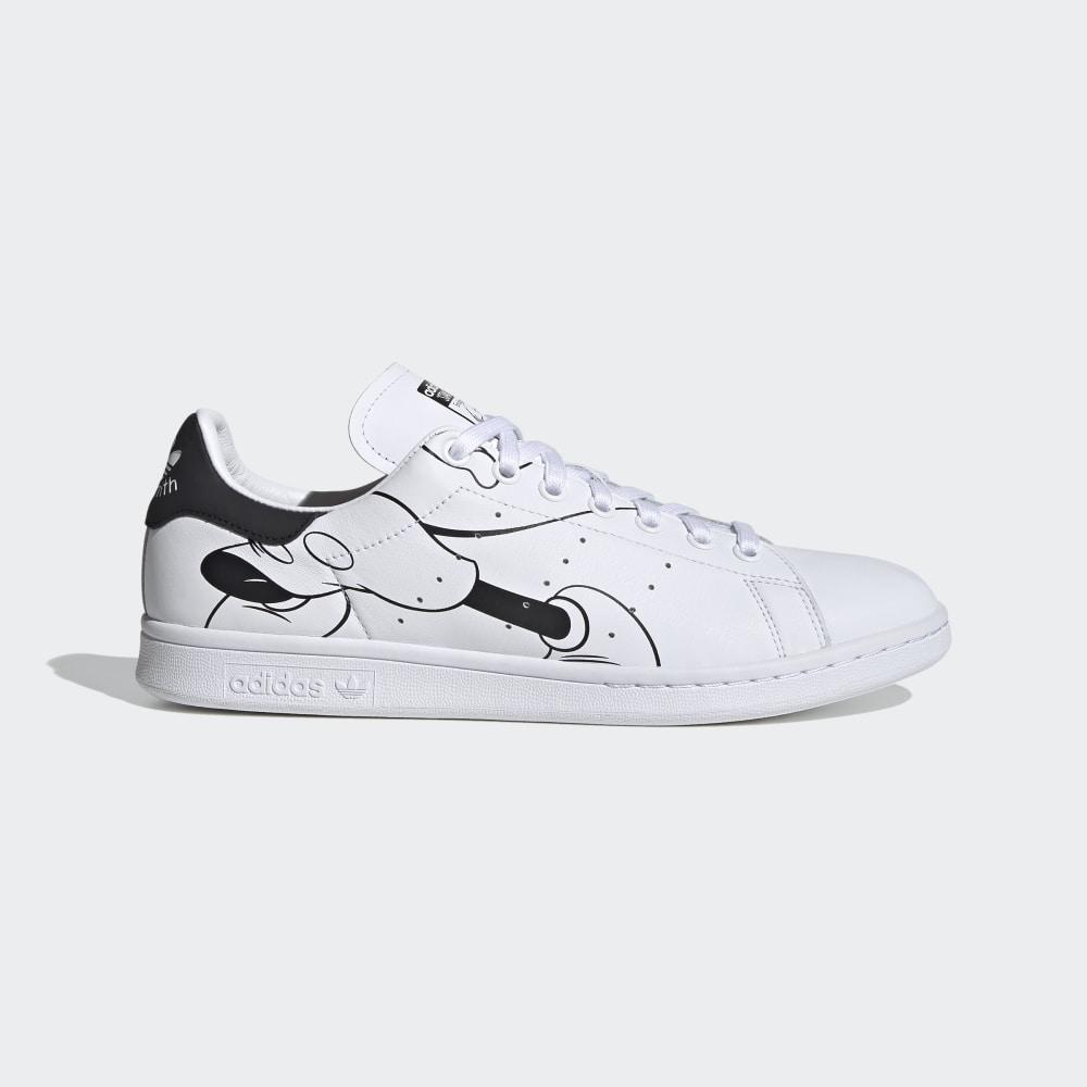 Adidas Men's Stan Smith Originals Shoes White/Black Ireland FW2895